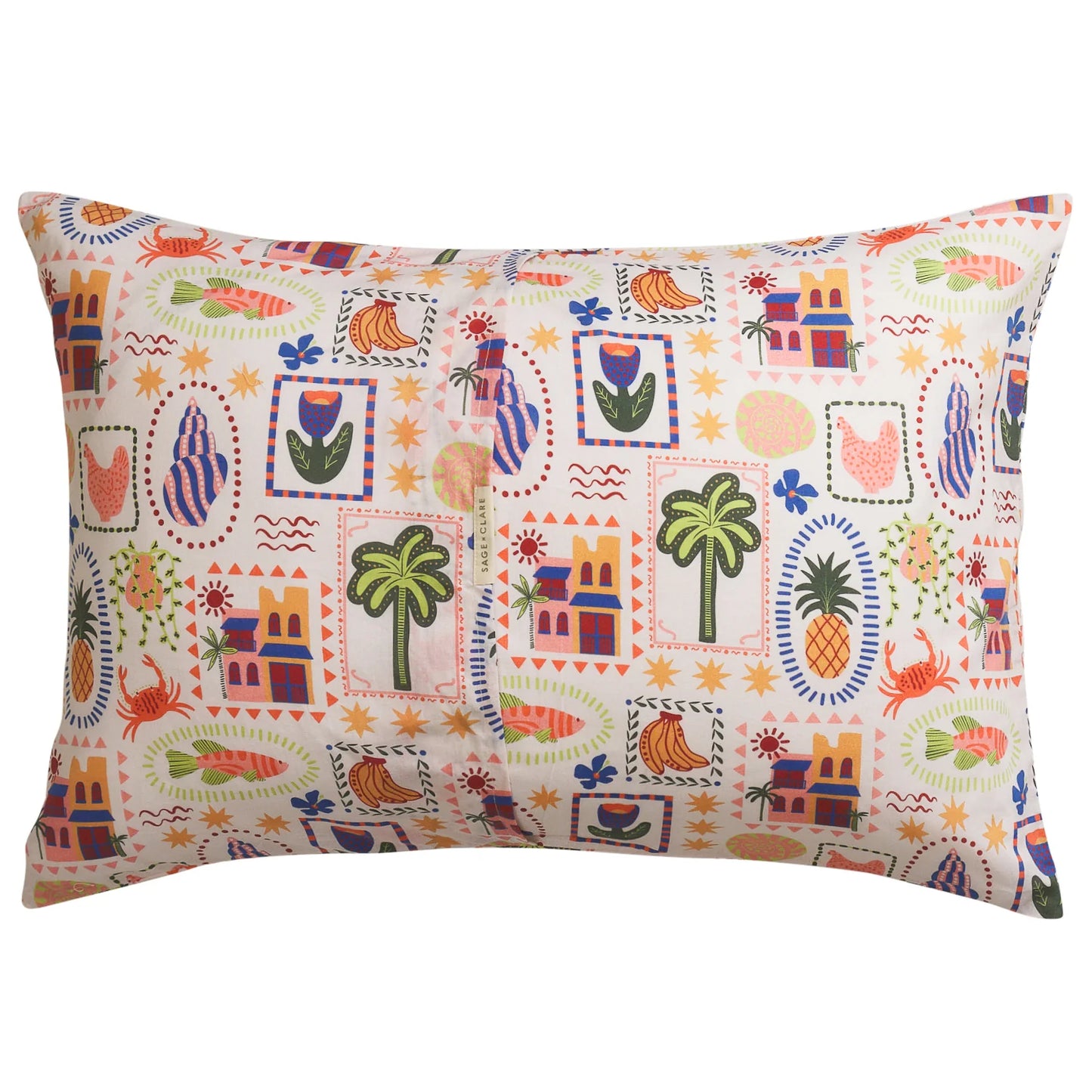 Sage X Clare - Ottilie Cotton Pillowcase Set