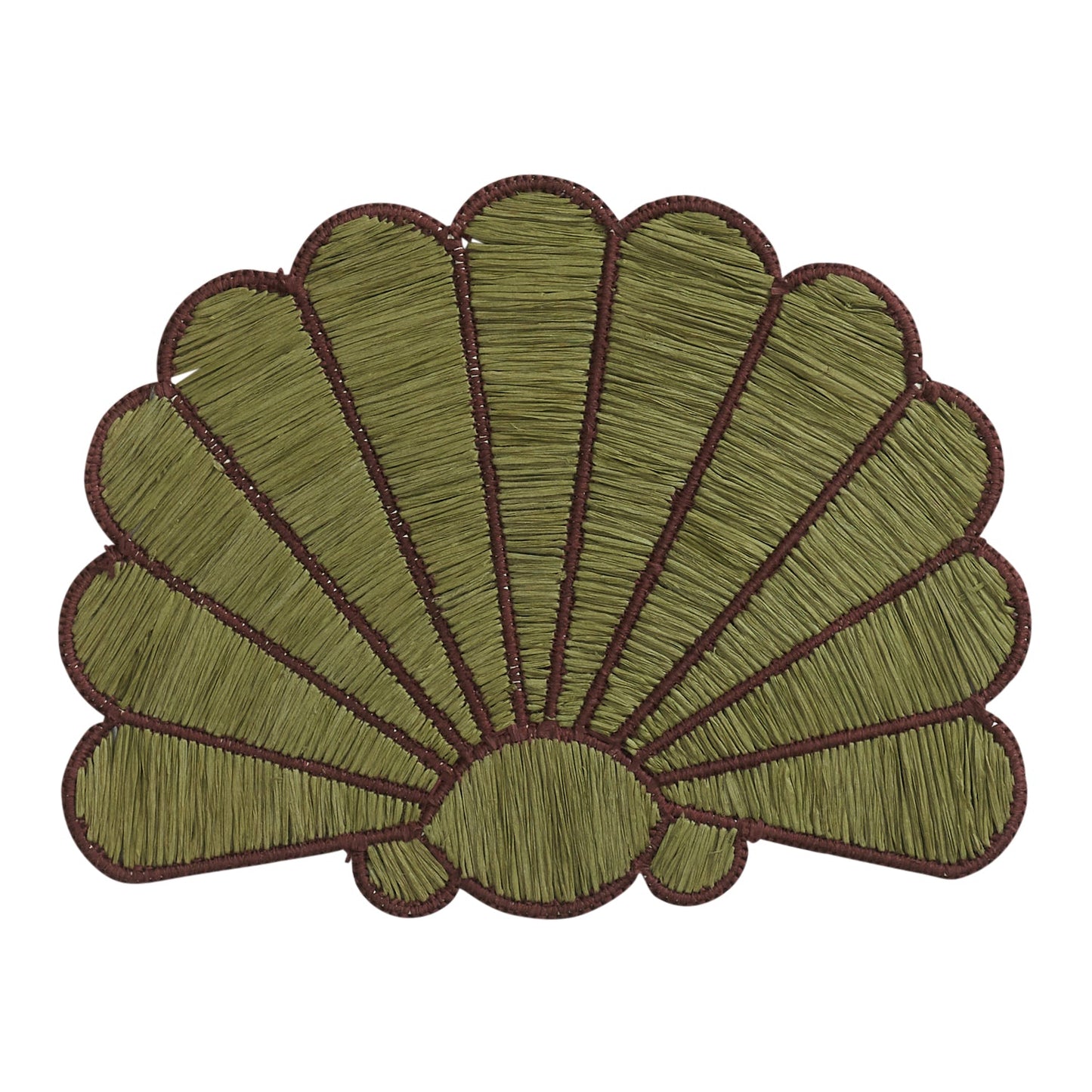 Sage X Clare - Mia Placemat Set - Key Lime