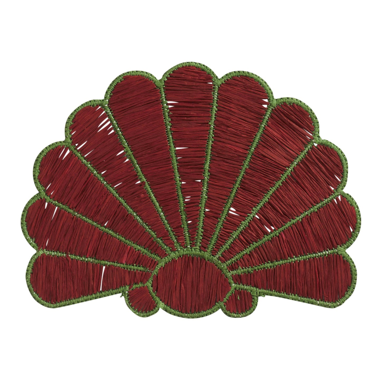 Sage X Clare - Mia Placemat Set - Key Lime