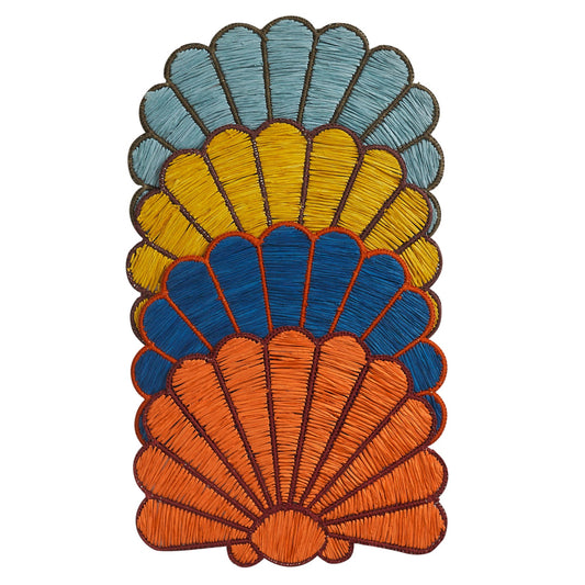 Sage X Clare - Mia Placemat Set - Azure