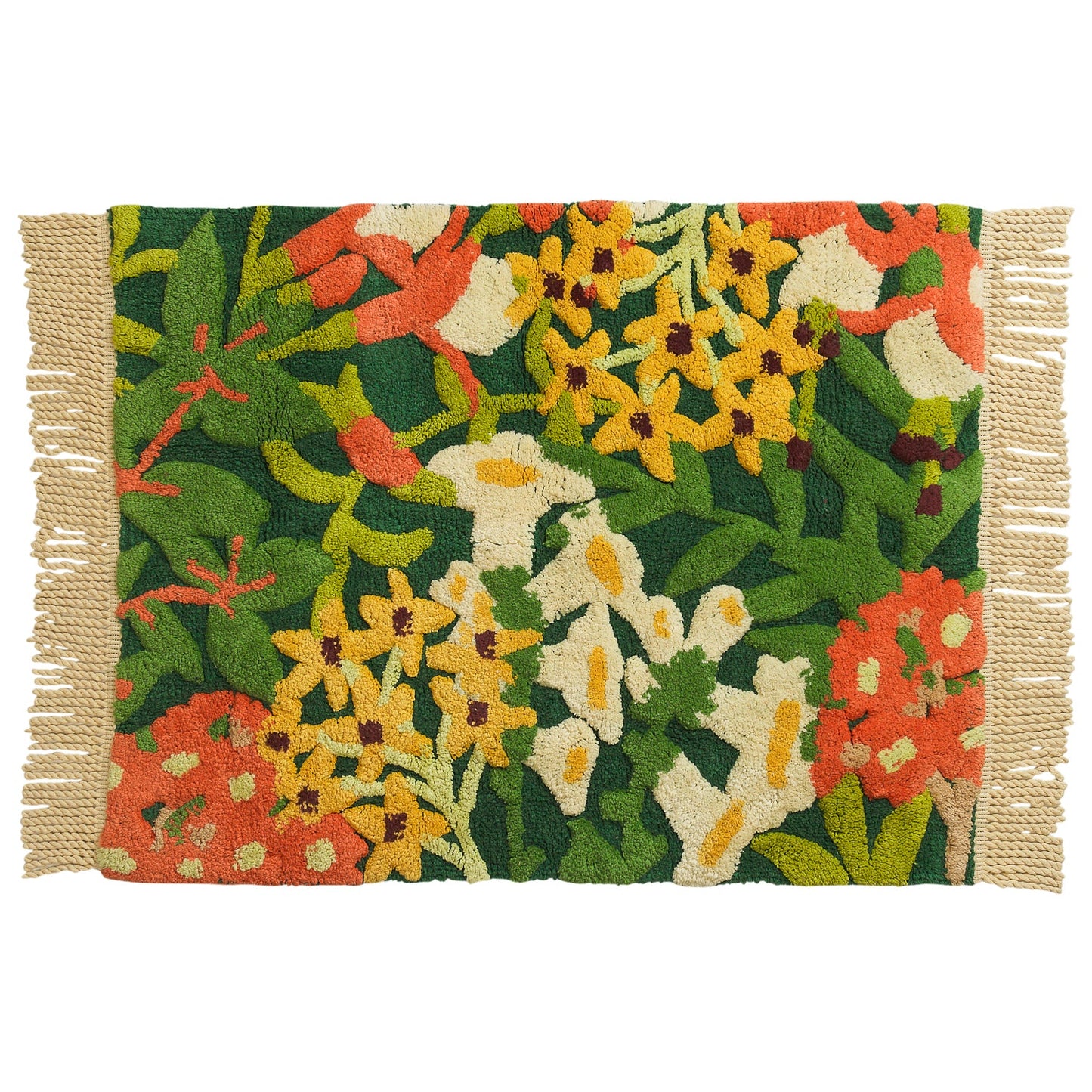 Sage X Clare - Francesca Bath Mat - Kelp
