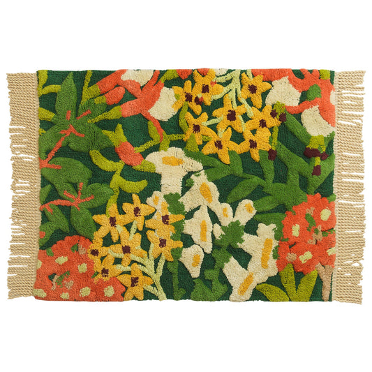 Sage X Clare - Francesca Bath Mat - Kelp