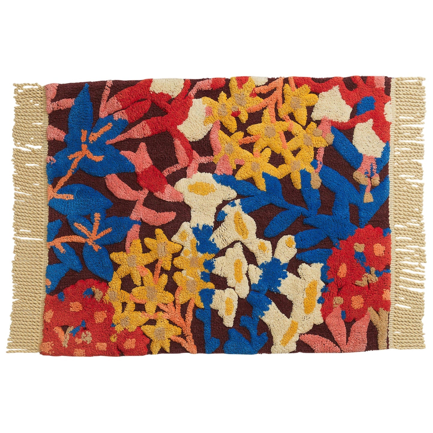 Sage X Clare - Francesca Bath Mat - Garnet