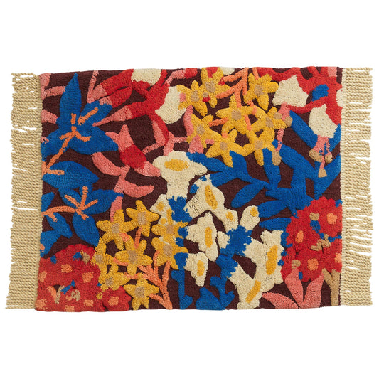 Sage X Clare - Francesca Bath Mat - Garnet