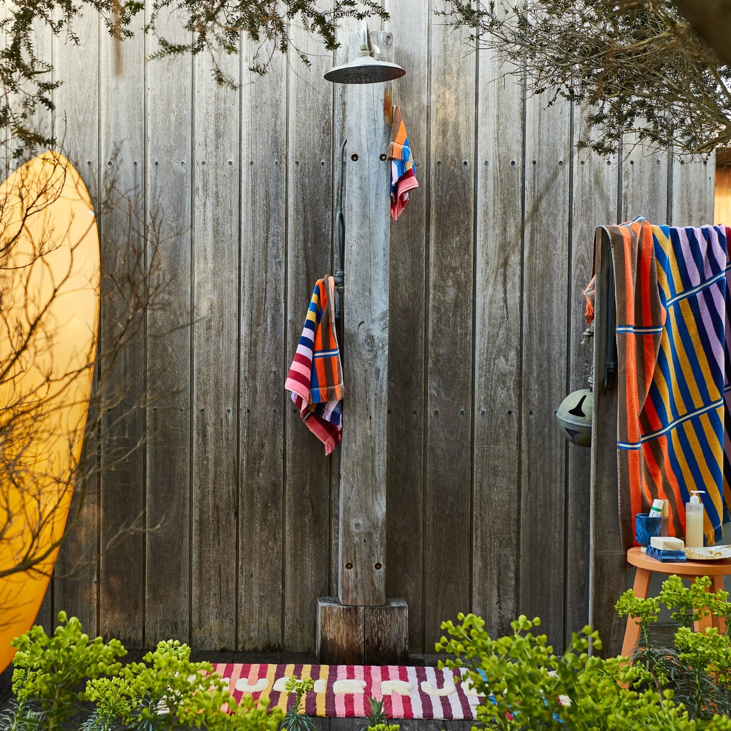 Sage X Clare - Chiara Bath Sheet - Azure