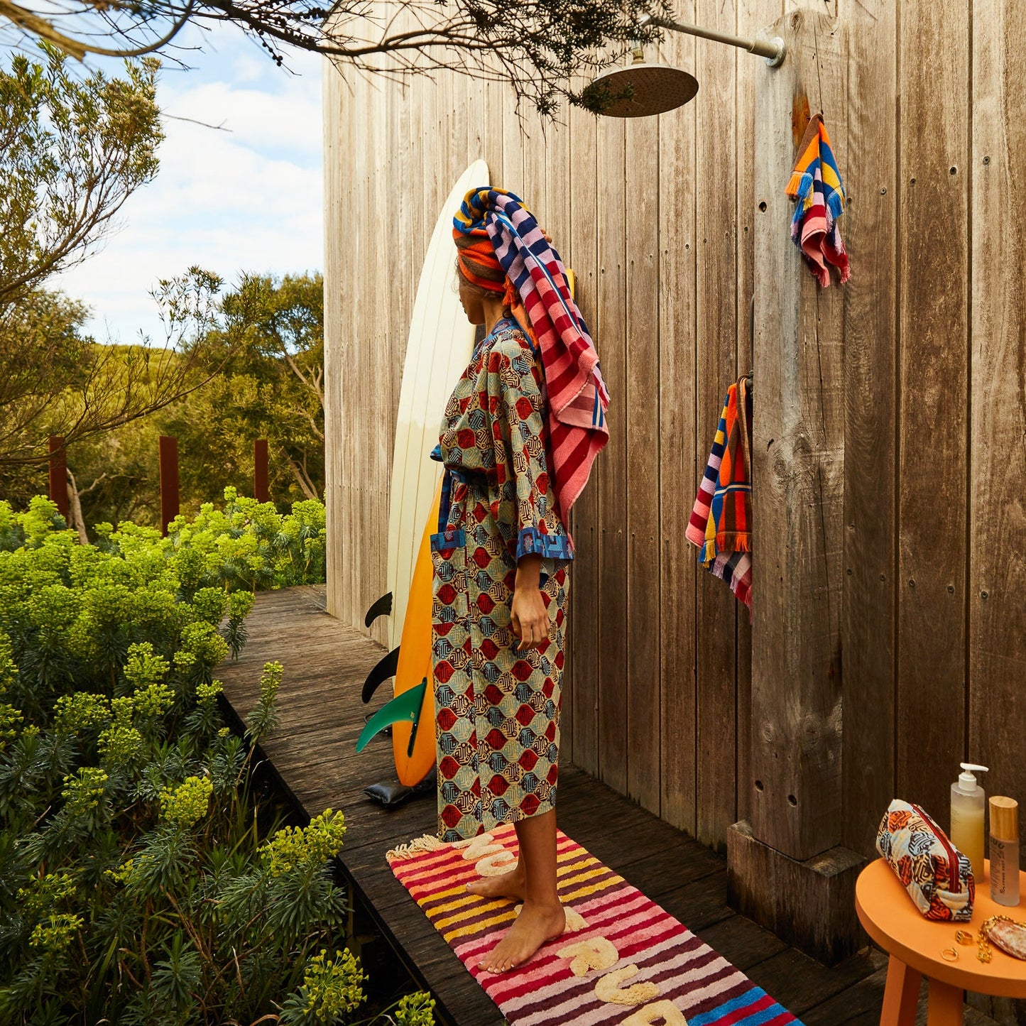 Sage X Clare - Chiara Face Washer - Azure