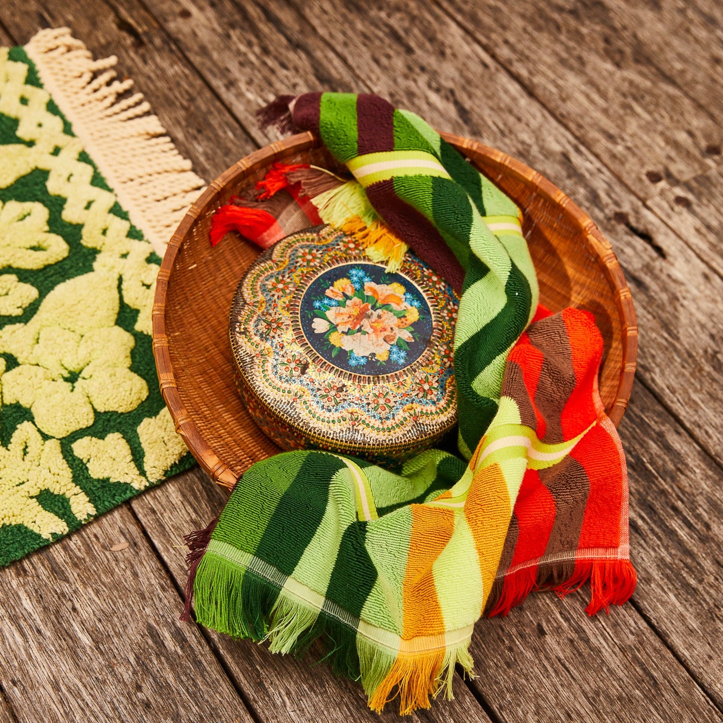 Sage X Clare - Chiara Hand Towel - Zest