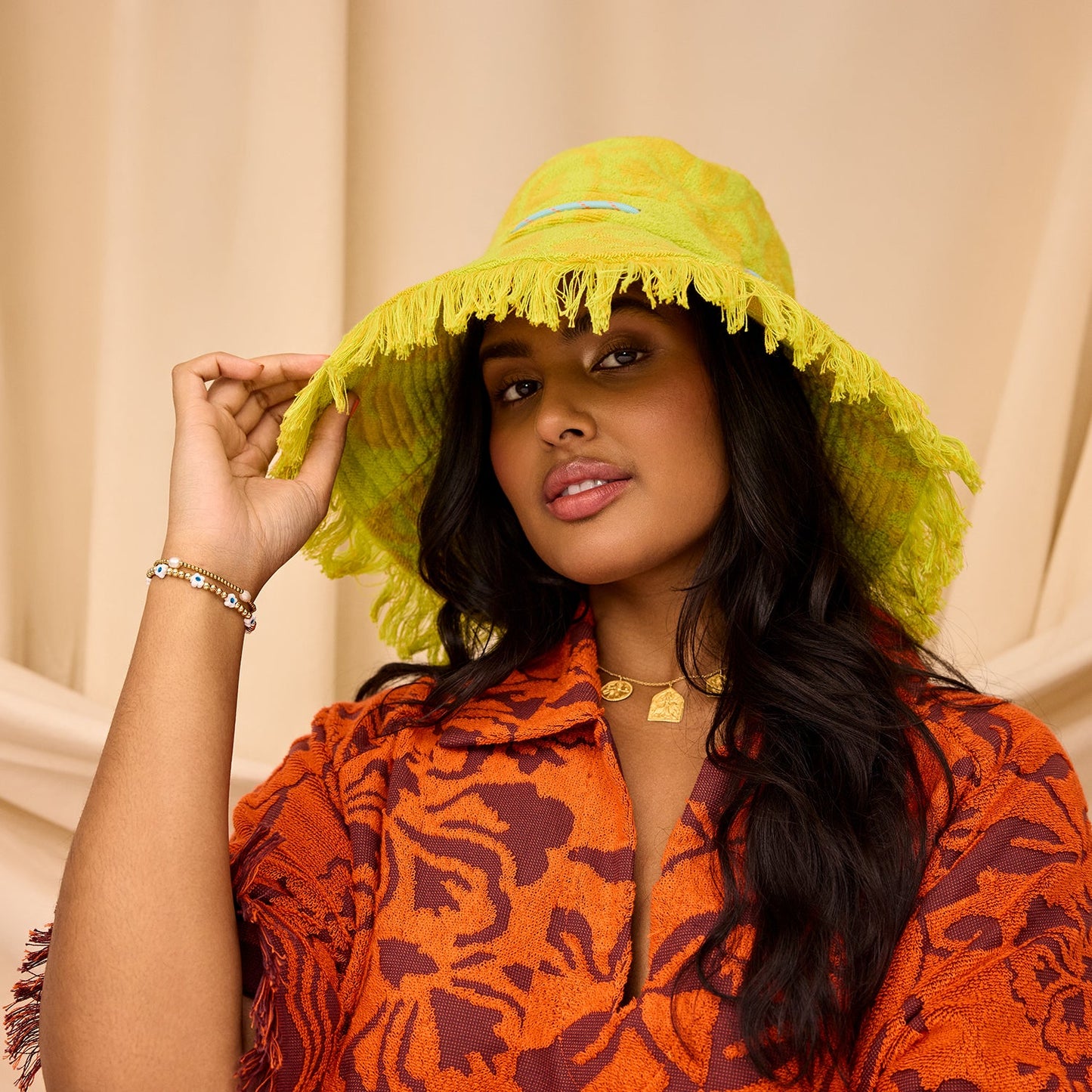 Sage X Clare - Rosalia Hat - Dune