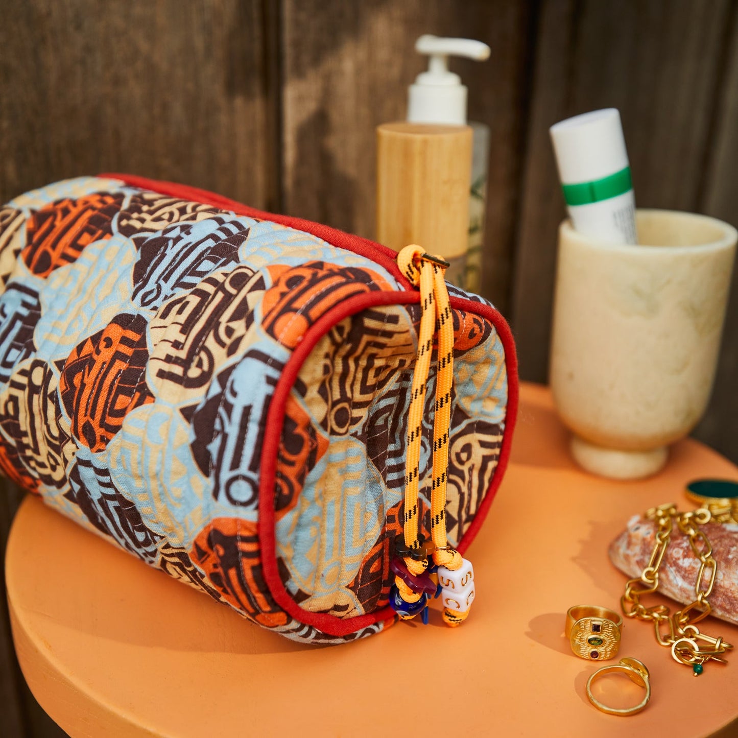 Sage X Clare - Koa Makeup Bag