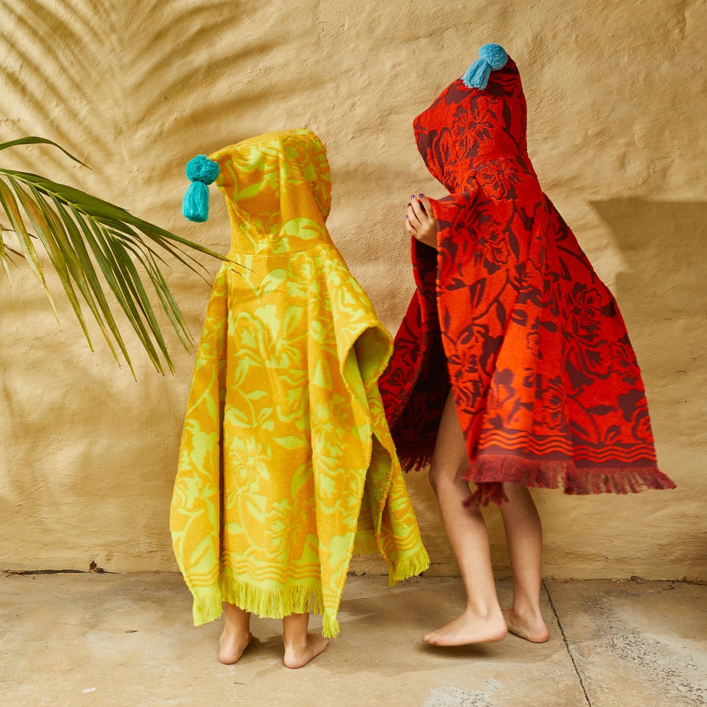 Sage X Clare - Rosalia Kids Poncho - Dune