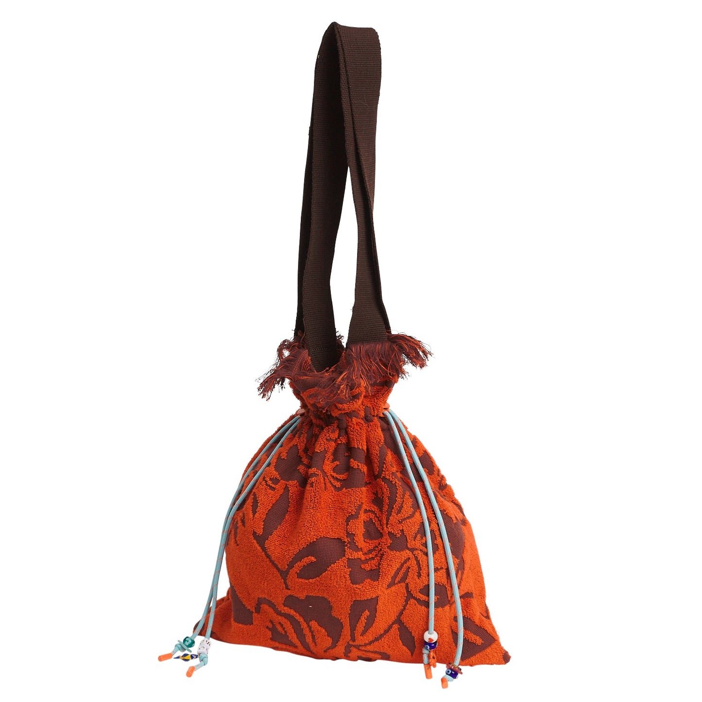 Sage X Clare - Rosalia Beach Tote - Flame