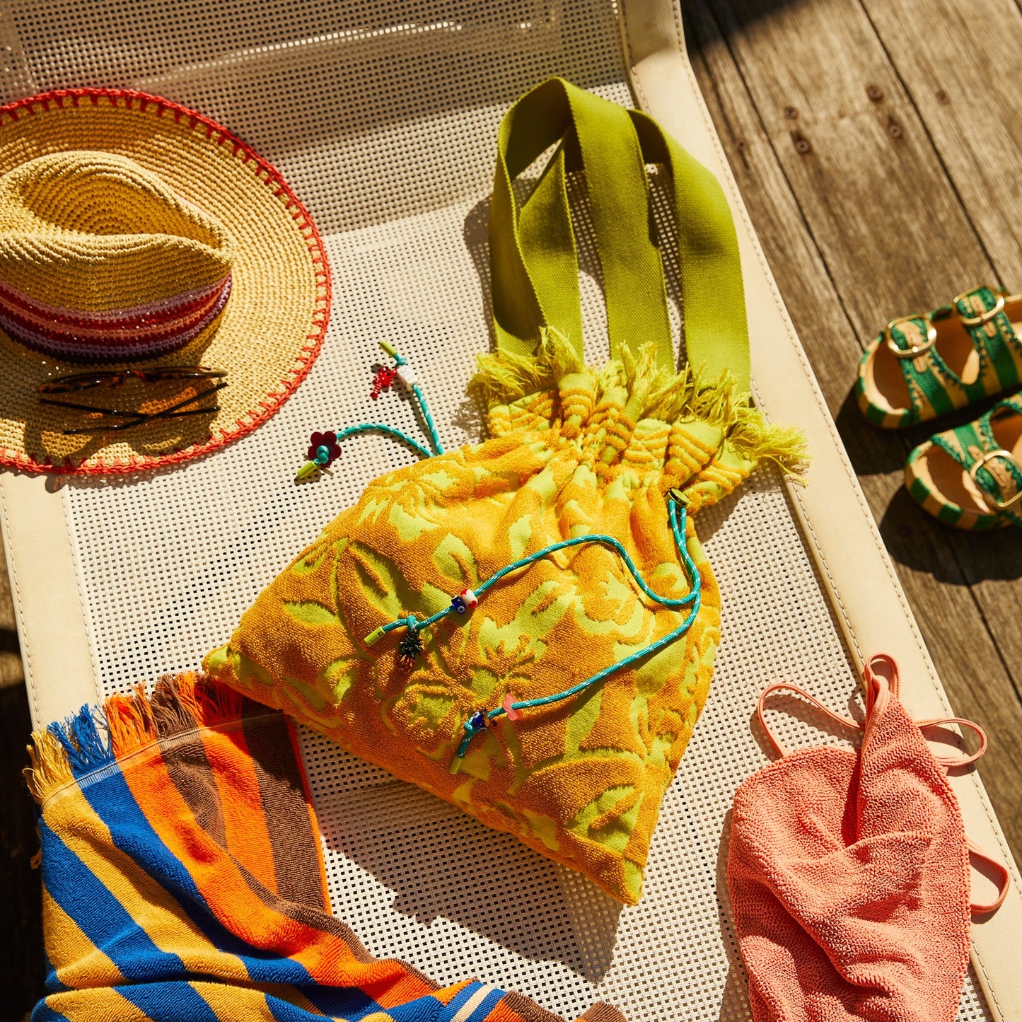 Sage X Clare - Rosalia Beach Tote - Dune
