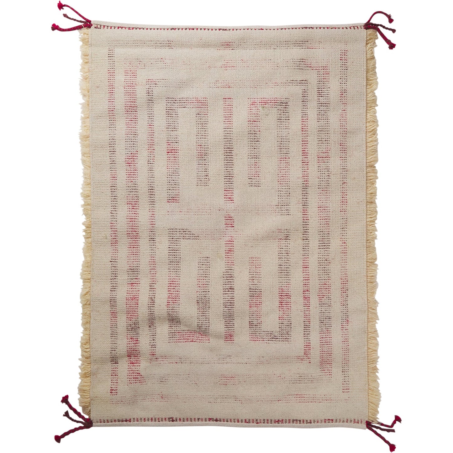 Sage X Clare - Belvia Beni Rug - Crimson - 150x210cm