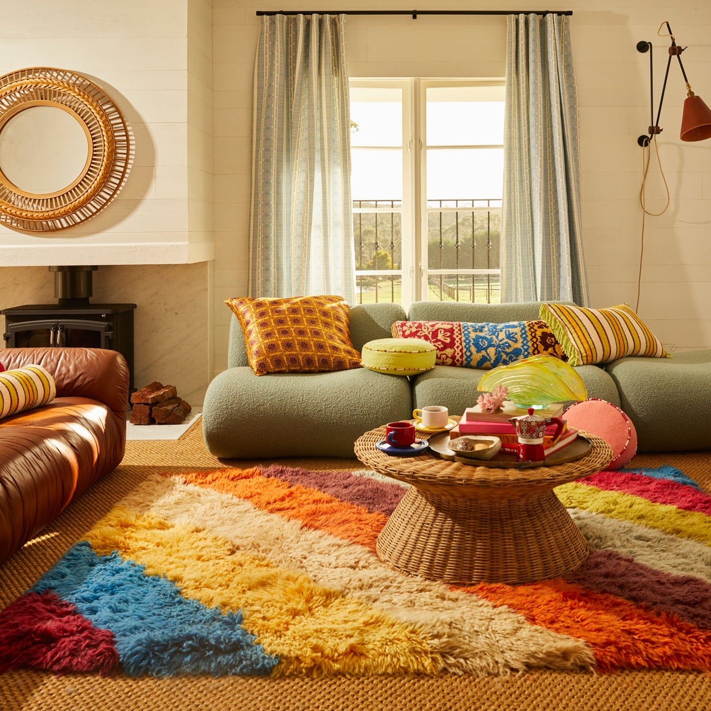 Sage X Clare - Russo Beni Rug - 150x210cm