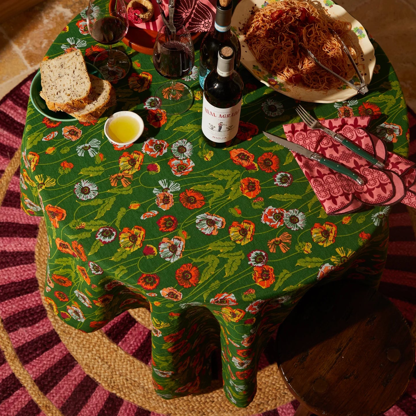 Sage X Clare - Delphine Square Table Cloth