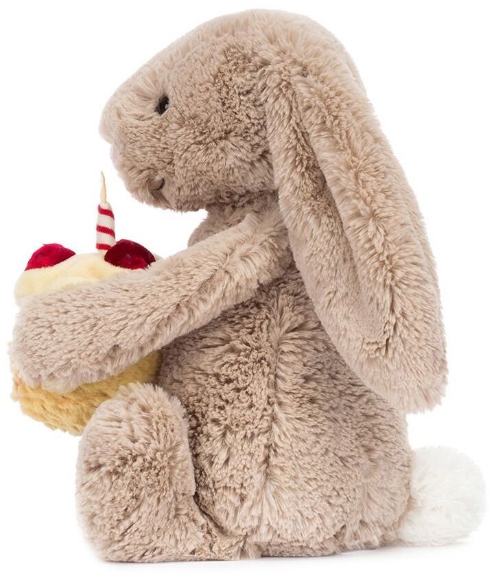 Jellycat - Bashful Beige Bunny - Birthday