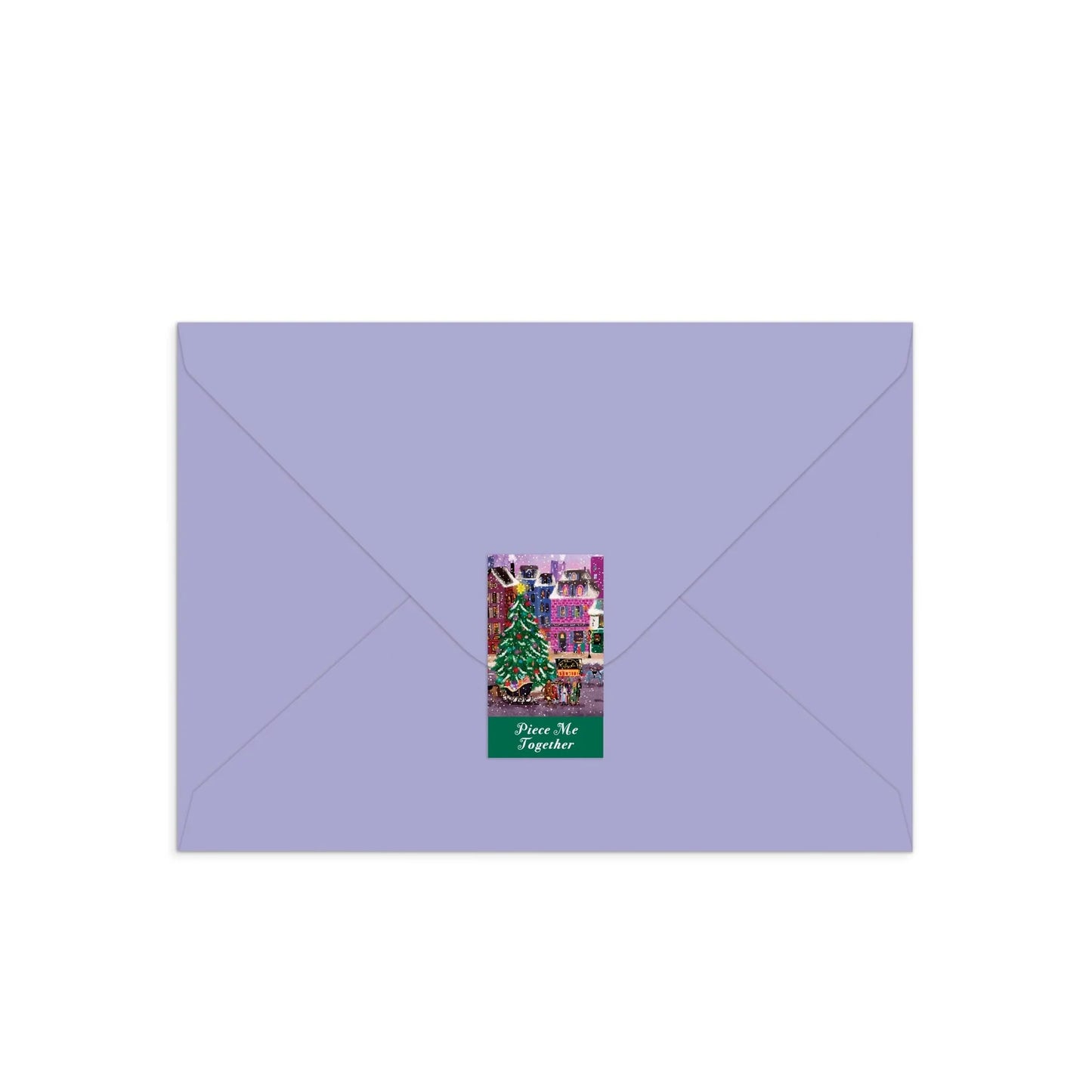 Galison - Christmas Square - Greeting Card Puzzle