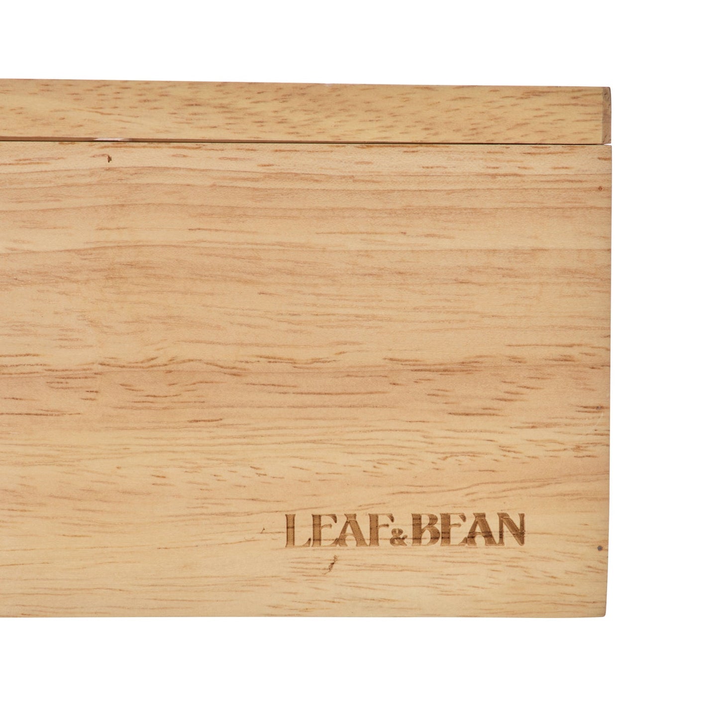 Leaf & Bean - Wooden Tea Box