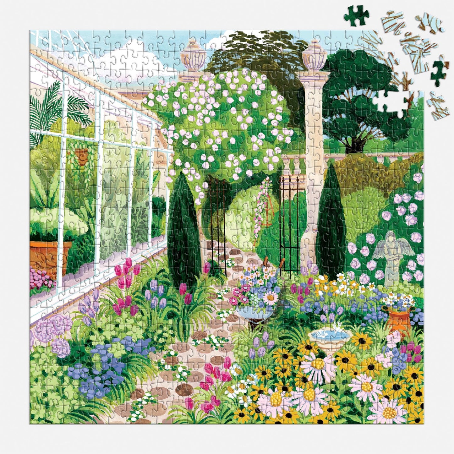 Galison - Evergreen Gardens - 500pc Puzzle