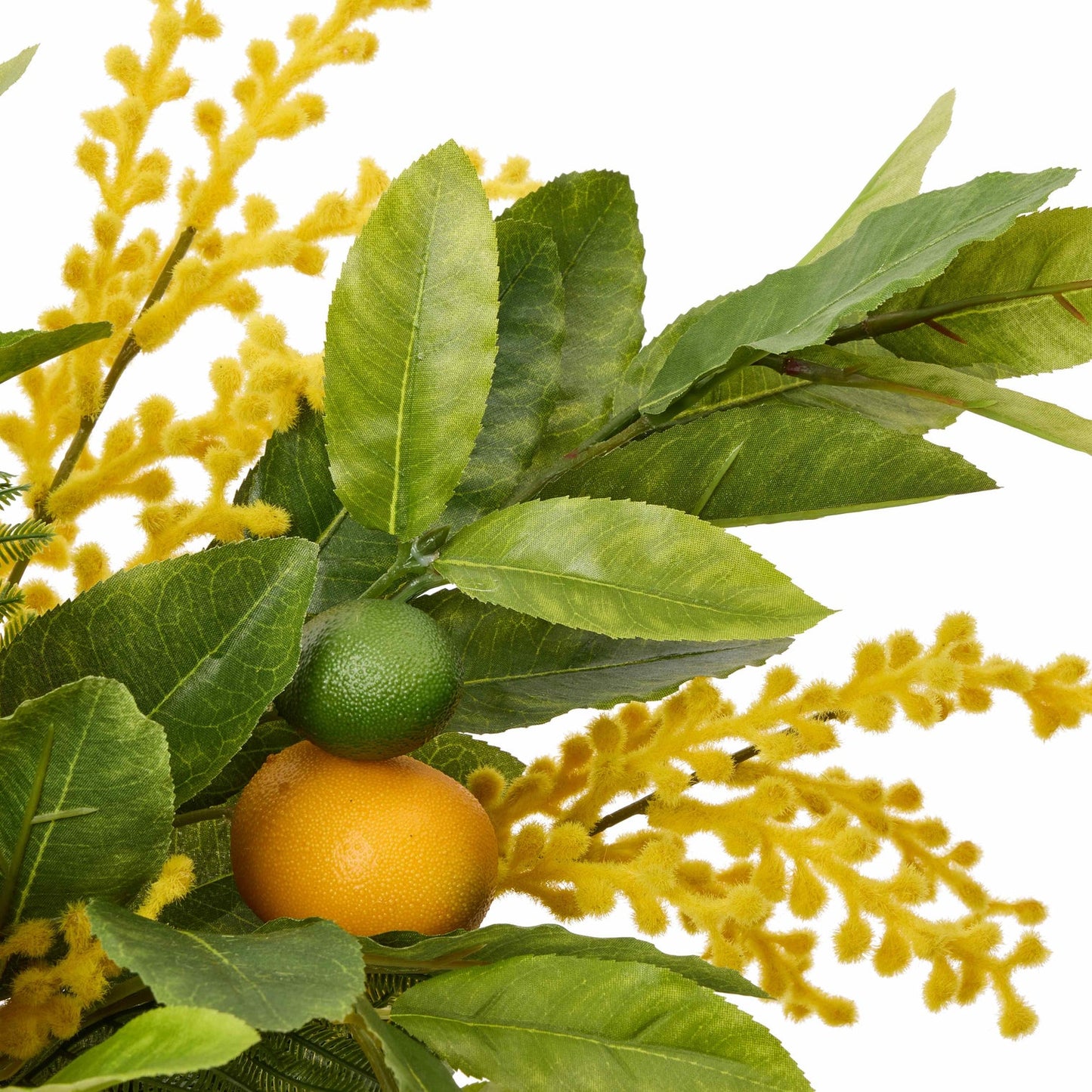 Rogue - Lemon Wattle Mix - Pail Vase - Yellow & Green