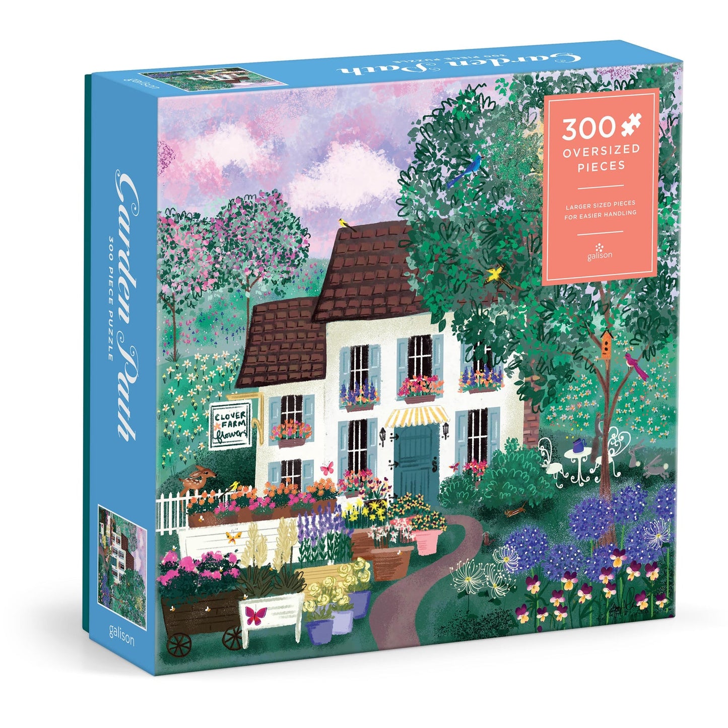 Galison - Garden Path - 300pc Puzzle