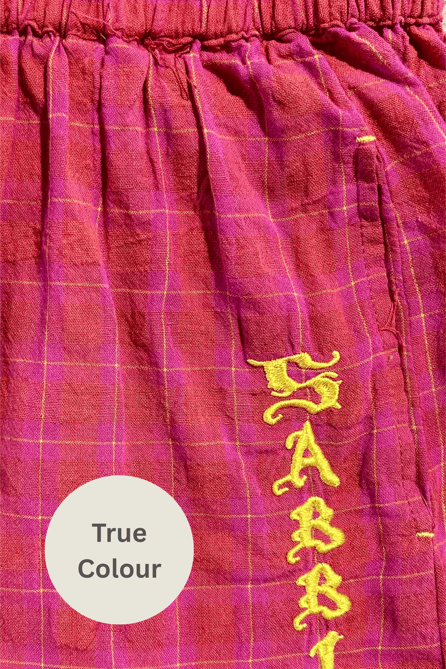 Sabbi - The Linen Boxer Shorts - Pink