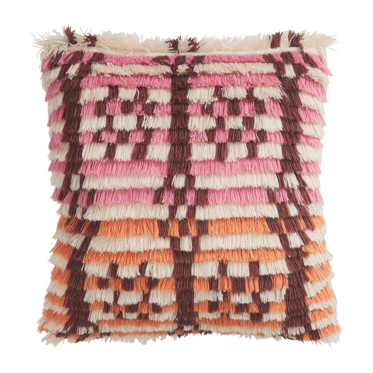 Sage X Clare - Saanvi Tufted Cushion - Desert
