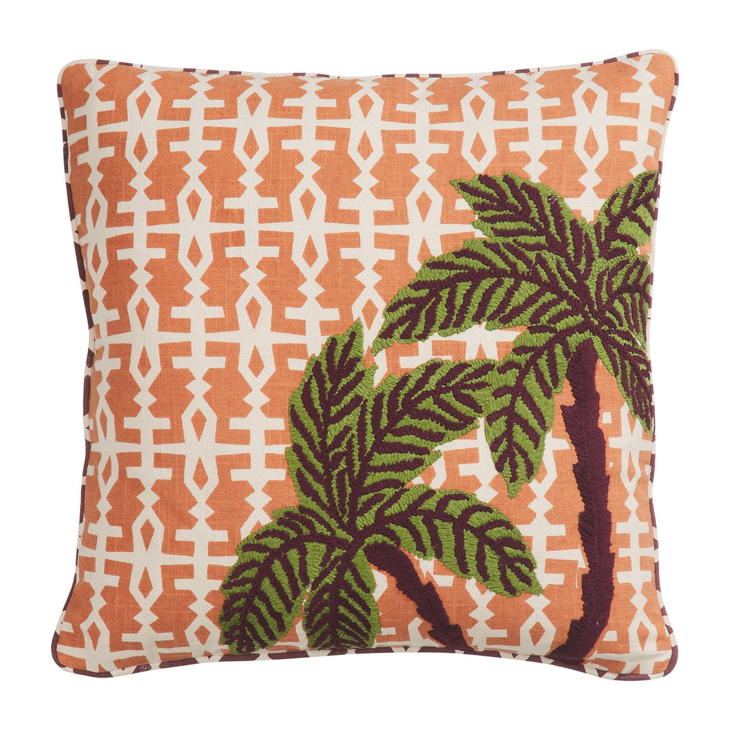 Sage X Clare - Kala Embroidered Cushion