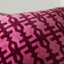 Load image into Gallery viewer, Sage X Clare - Amata Velvet Cushion - Rosewater
