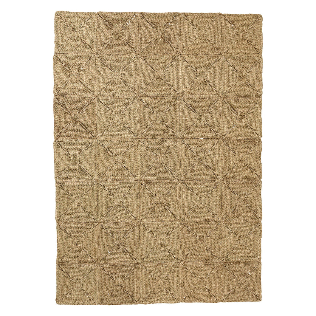 Sage X Clare - Barmer Tiled Seagrass Rug