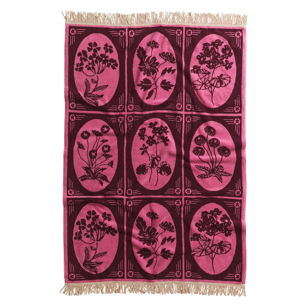 Sage X Clare - Gigi Bath Sheet - Cosmo Pink