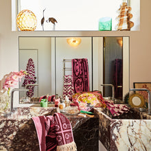 Load image into Gallery viewer, Sage X Clare - Gigi Bath Sheet - Cosmo Pink
