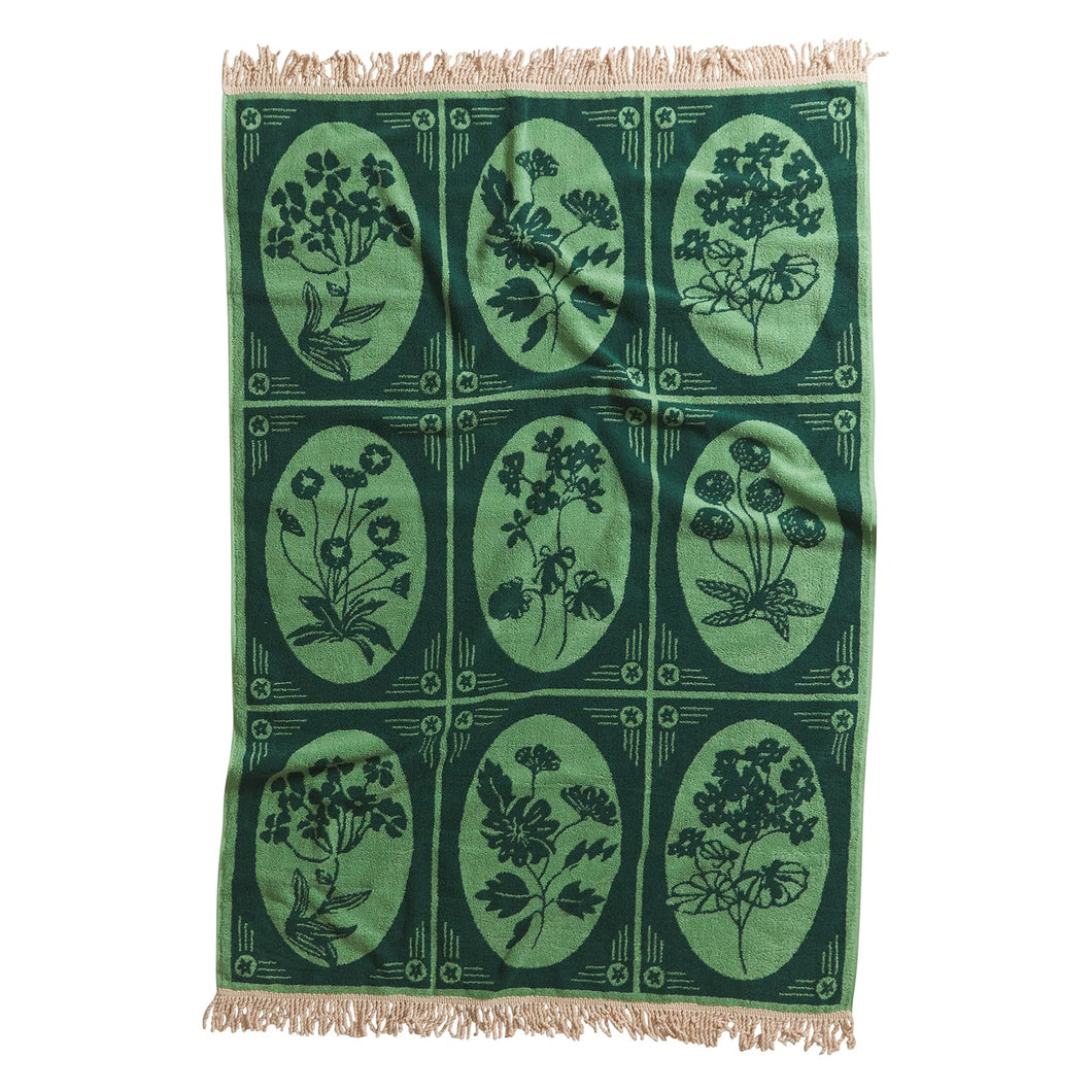 Sage X Clare - Gigi Bath Sheet - Emerald