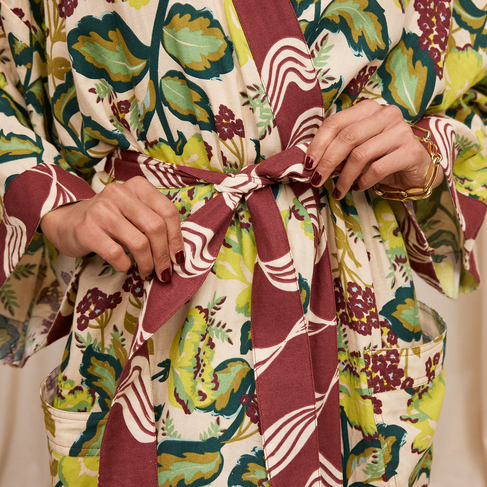Sage X Clare - Margot Cotton Bath Robe