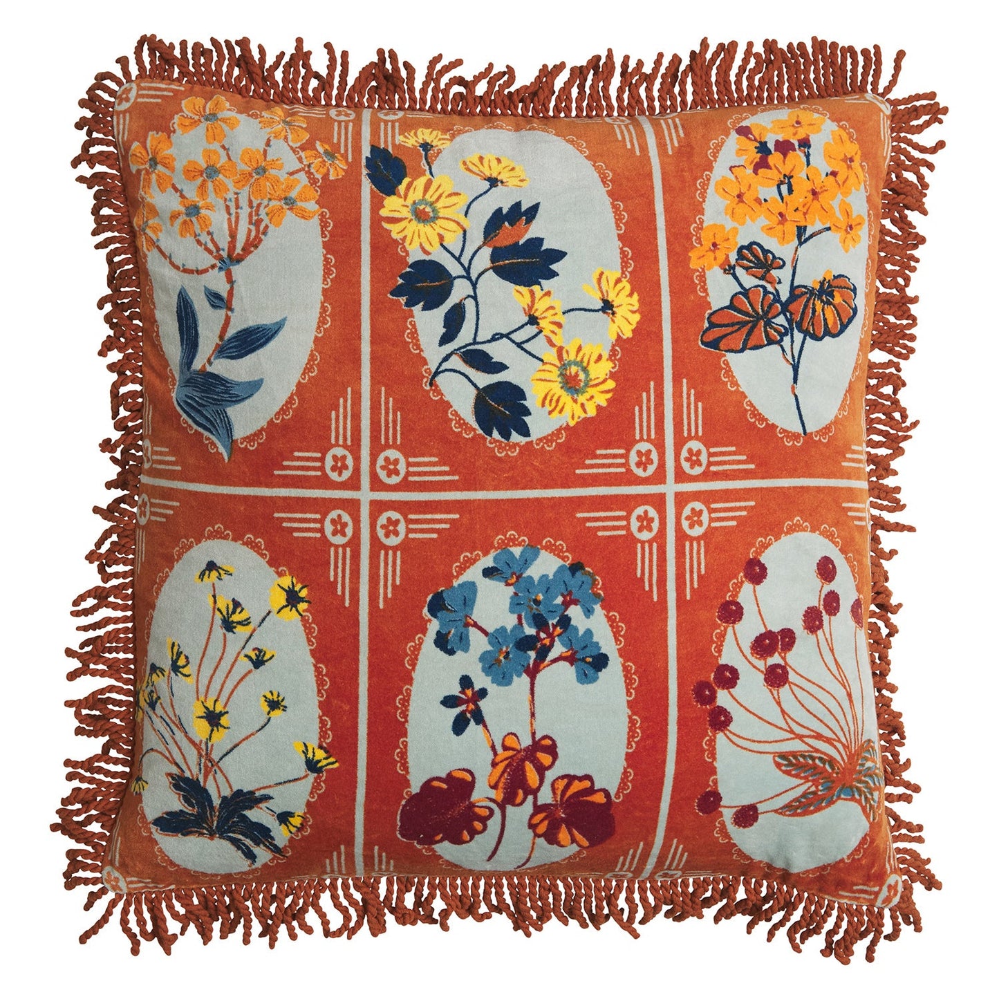 Sage X Clare - Gigi Velvet Cushion - Copper