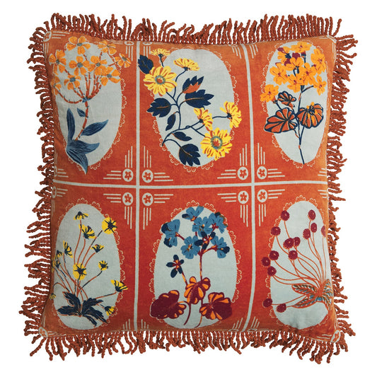 Sage X Clare - Gigi Velvet Cushion - Copper
