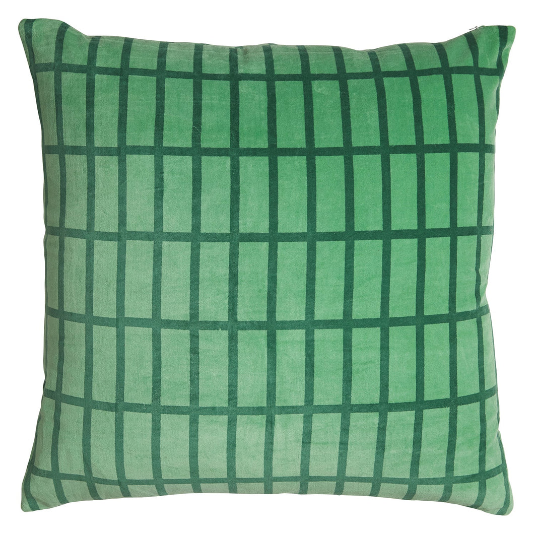 Sage X Clare - Remi Velvet Cushion - Emerald