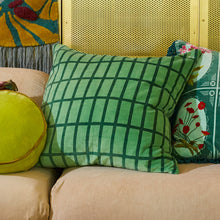 Load image into Gallery viewer, Sage X Clare - Remi Velvet Cushion - Emerald
