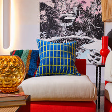 Load image into Gallery viewer, Sage X Clare - Remi Velvet Cushion - Capri
