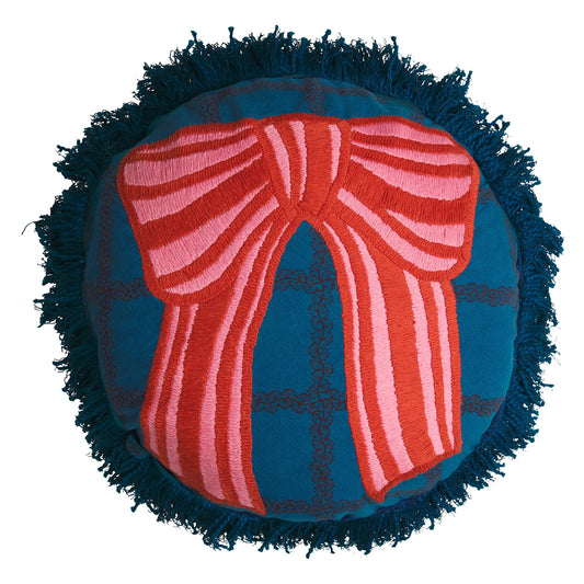 Sage X Clare - Lotti Embroidered Cushion
