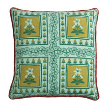 Load image into Gallery viewer, Sage X Clare - Claire Reversible Cushion - Jade
