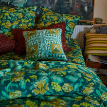 Load image into Gallery viewer, Sage X Clare - Claire Reversible Cushion - Jade
