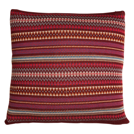 Sage X Clare - Arlette Knit Cushion - Mahogany