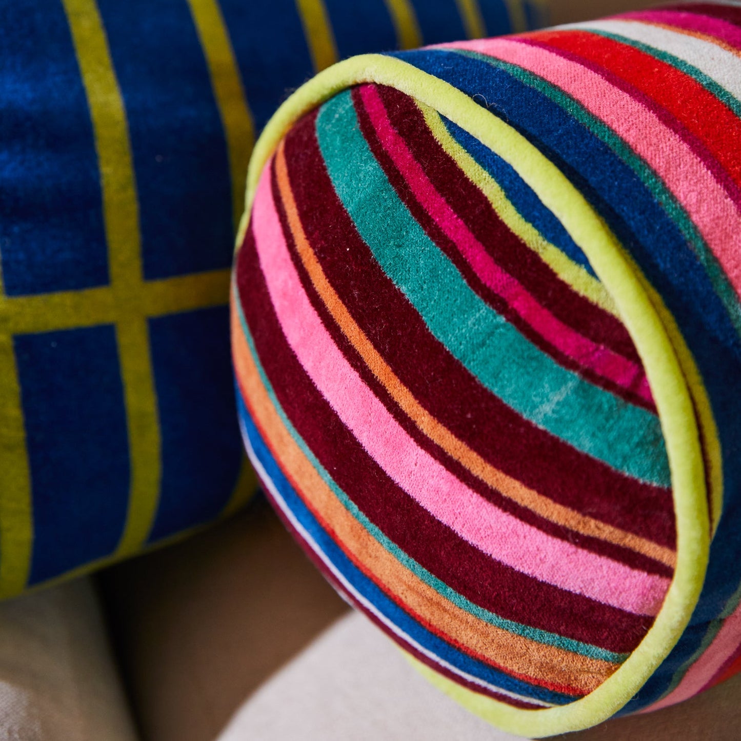 Sage X Clare - Corinne Velvet Bolster