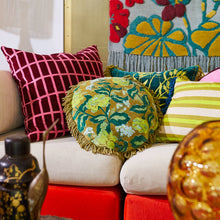 Load image into Gallery viewer, Sage X Clare - Margot Velvet Cushion - Olive
