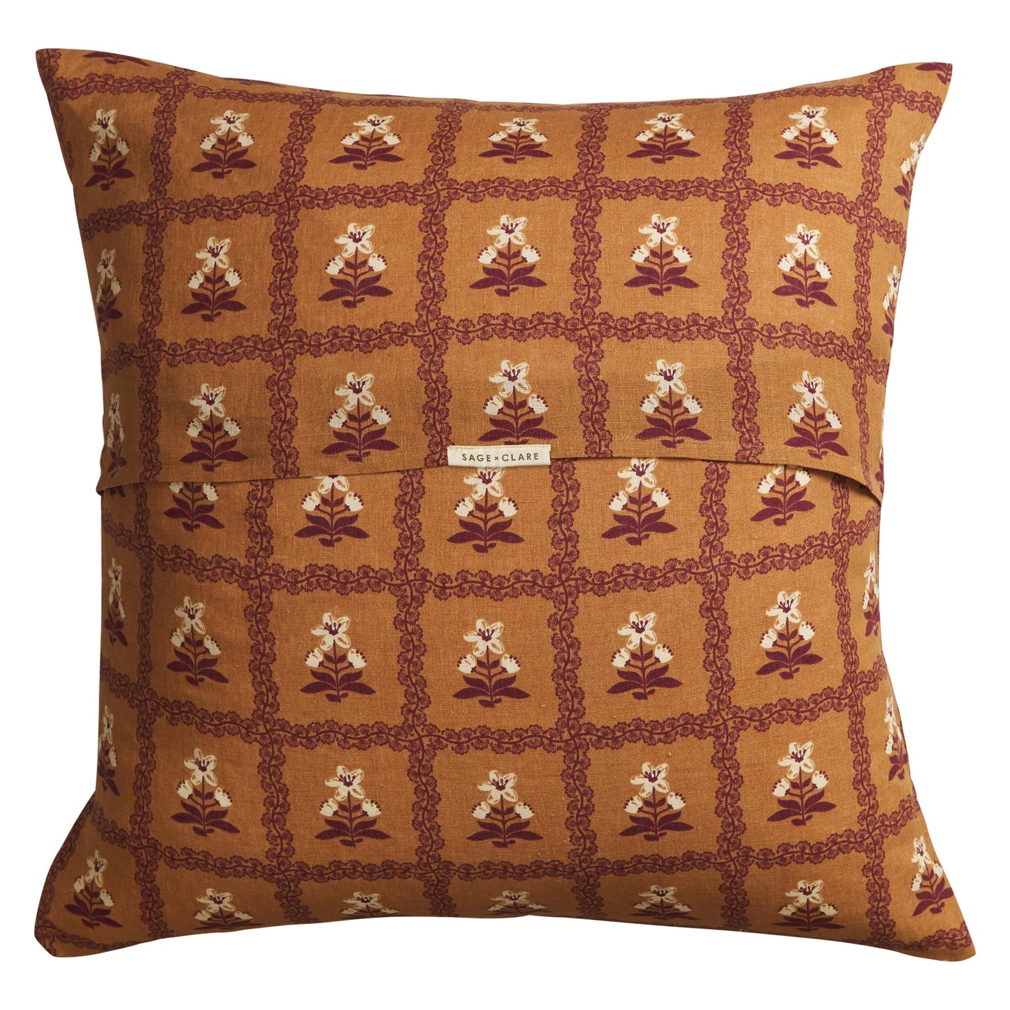 Sage X Clare - Claire Linen Euro Pillowcase Set
