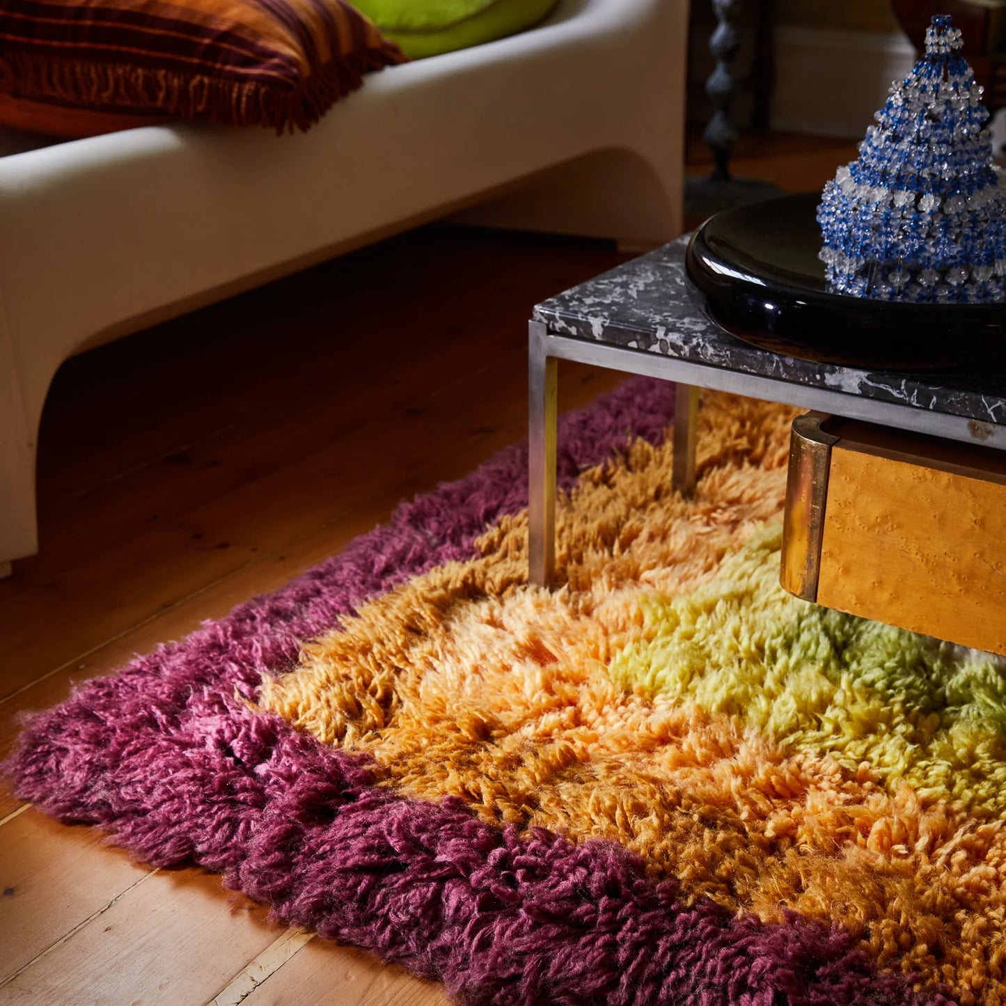 Sage X Clare - Reeva Beni Rug - Chartreuse - 150x210cm