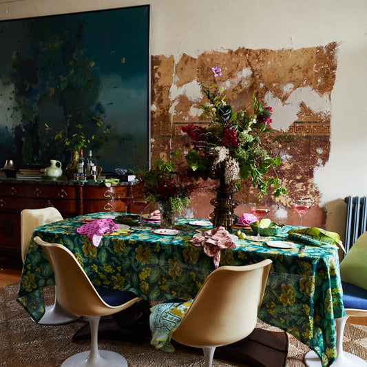 Sage X Clare - Margot Table Cloth - Forest