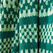 Load image into Gallery viewer, Sage X Clare  - Arlette Towelling Robe - Forest - S/M
