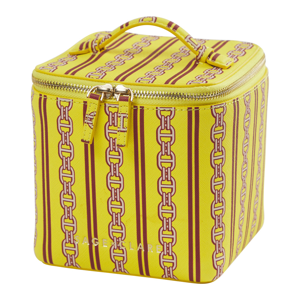 Sage X Clare - Acadia Cosmetic Case - Mustard
